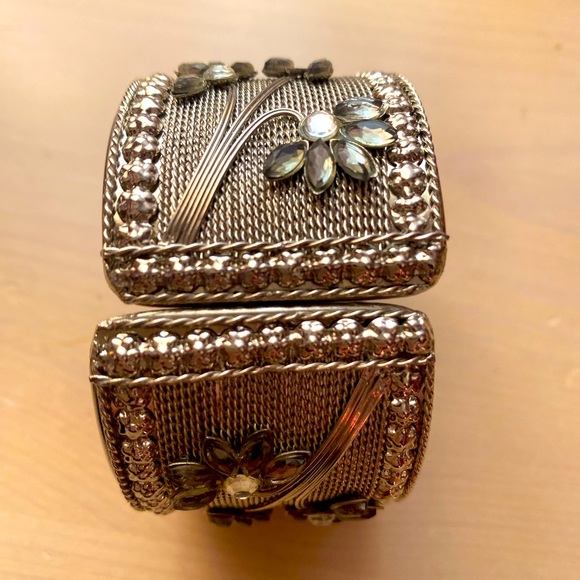 Rhinestone Cuff Bracelet - Picture 8 of 10